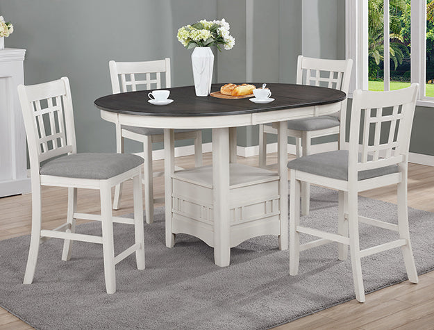 HARTWELL chalk and grey counter group from BoxDrop Suwanee, featuring modern design and durable finish in a stylish setting.