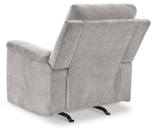 Ashley Barnsana Power Recliner with plush cushioning, dark brown leather upholstery, and a modern, ergonomic design.
