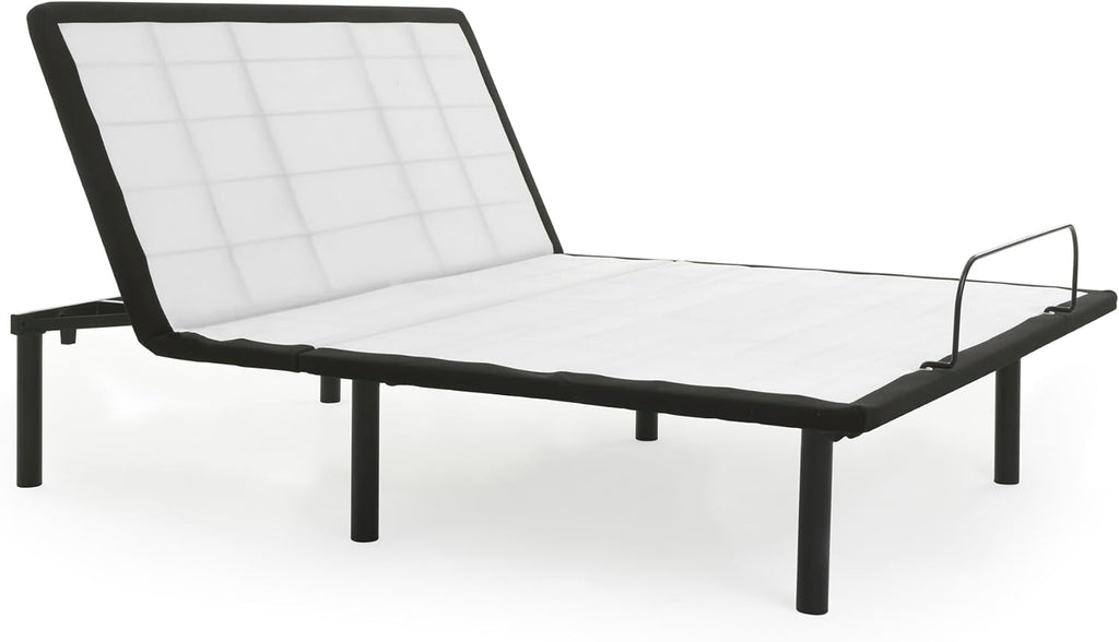 BoxDrop Suwanee adjustable base with head-only elevation, featuring a sleek design for customizable comfort and support.
