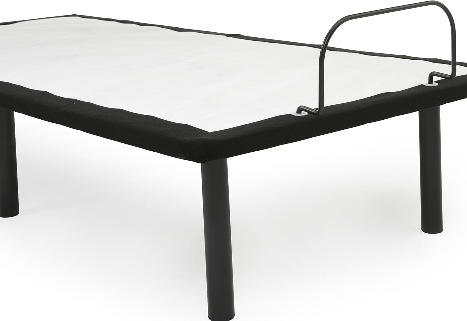 BoxDrop Suwanee adjustable bed base with head-only elevation feature, showcasing its sleek design and sturdy construction.
