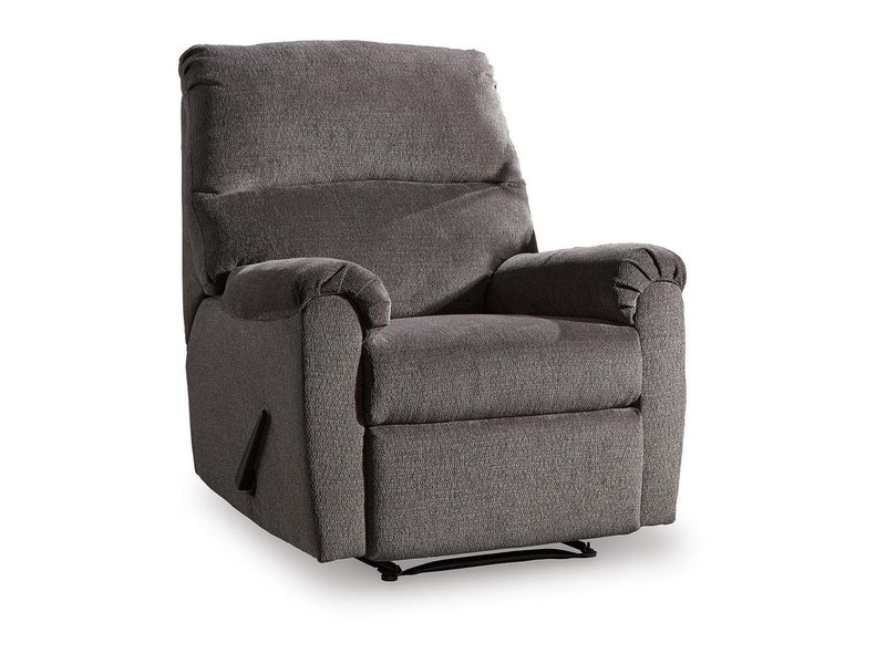 Upholstered rocker recliner